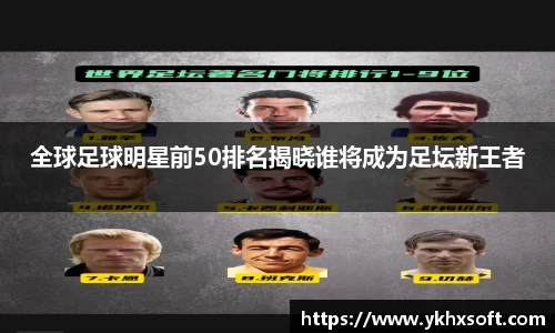 全球足球明星前50排名揭晓谁将成为足坛新王者